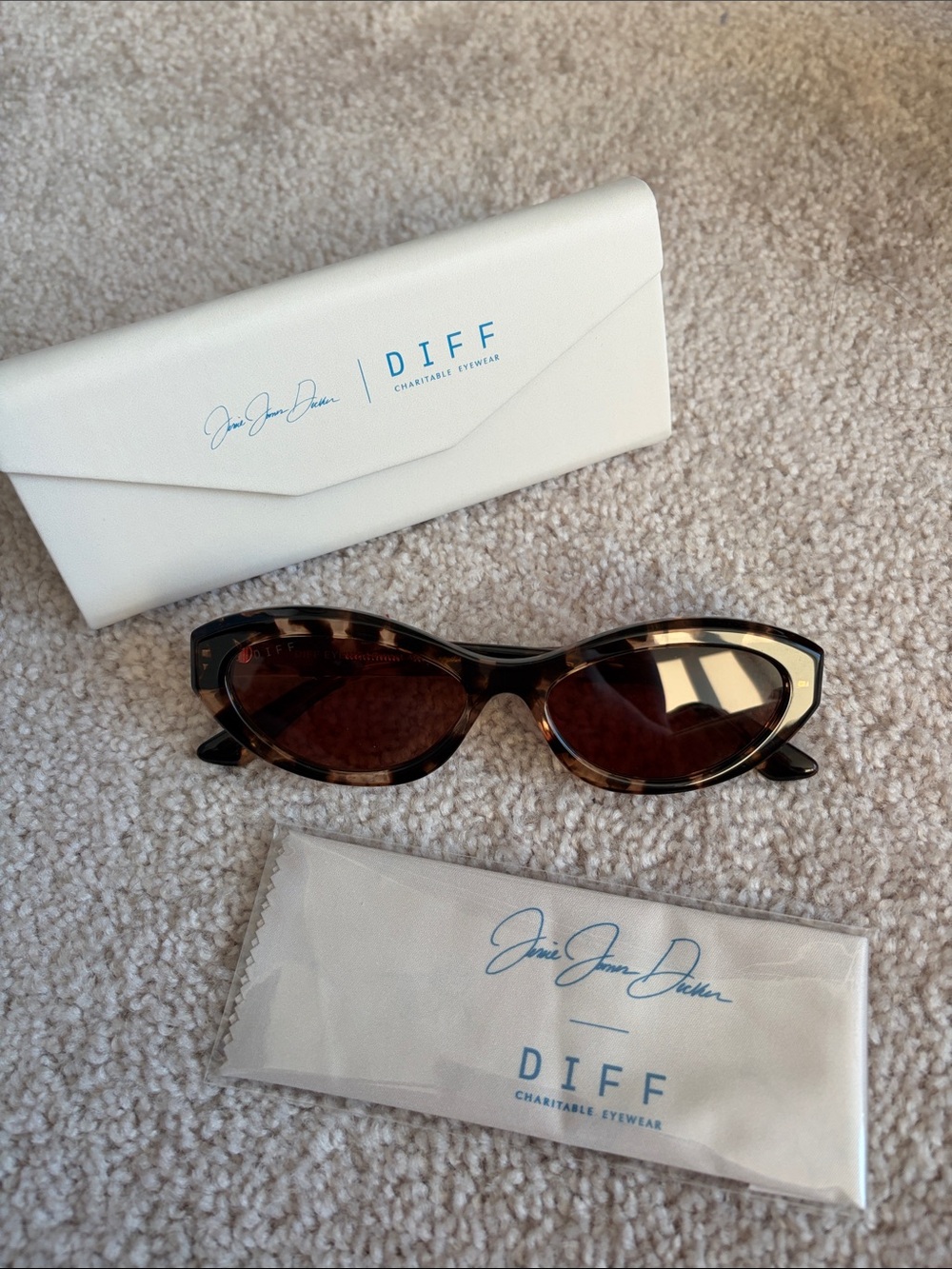 Tortoiseshell Cat Eye Sunglasses